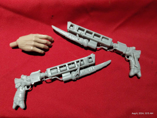 1/6 Hutt-Splitter Blaster - Custom Action Figure Accessory - Resin 3D Printed