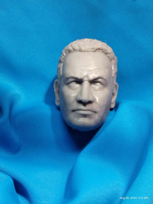 1/6 Jango Fett Head Sculpt - Custom Action Figure Accessory - Resin 3D Printed