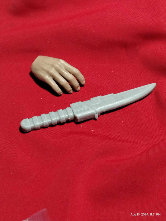 1/6 Clone X Dagger - Custom Action Figure Accessory - Resin 3D Printed