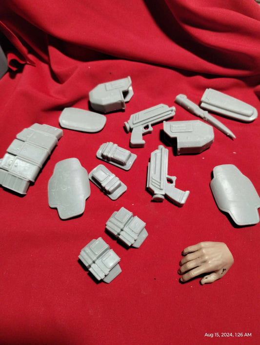 1/6 Clone Trooper Howzer Add-on  Set - Custom Action Figure Accessory - Resin 3D Printed