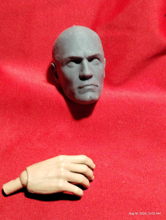 1/6 Starkiller Head Sculpt - Custom Action Figure Accessory - Resin 3D Printed