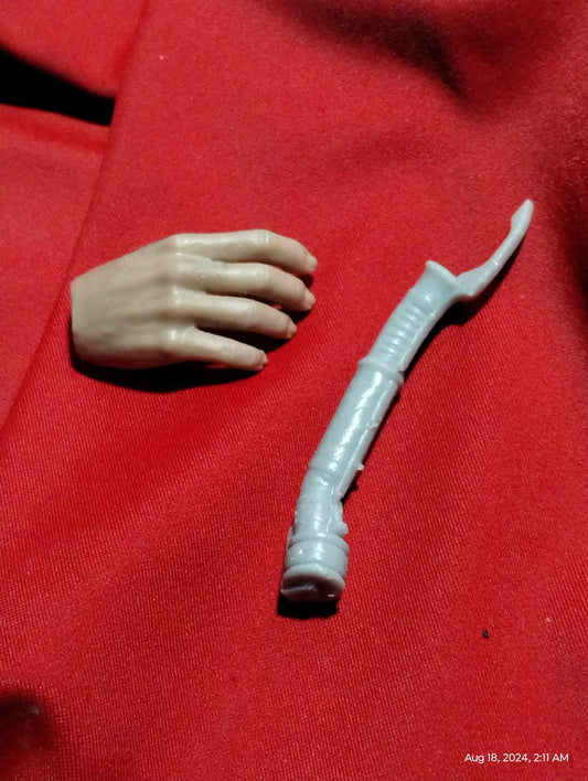 1/6 Count Dooku Lightsaber - Custom Action Figure Accessory - Resin 3D Printed