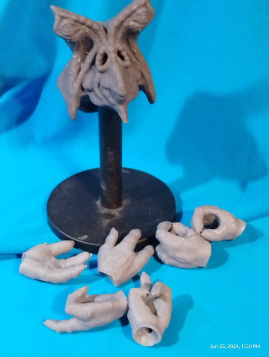 1/6 Scale Ishi Tib Head Sculpt and Hand Set (return of the jedi) - Custom Action Figure Accessory - Resin 3D Printed