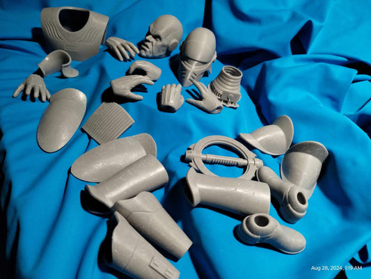 1/6 Grand Inquisitor Armor Set  - Custom Action Figure Accessory - Resin 3D Printed