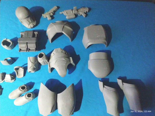 1/6 Republic Commando v1 Set - Custom Action Figure Accessory - Resin 3D Printed